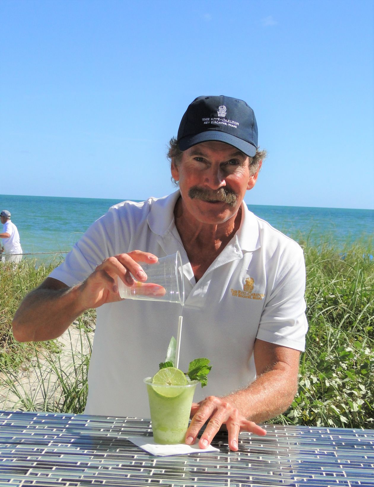 #tasteofkeybiscayne Geno back at Dune in the Ritz-Carlton